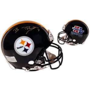  Ben Roethlisberger Signed Helmet   XL Champions Sports 