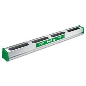  Unger HU900   Hold Up Aluminum Tool Rack, 36, Green/Silver 