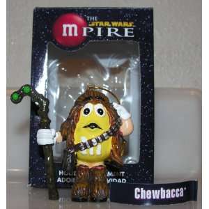  Star Wars Yellow M&M MPire Chewbacca Christmas Ornament 