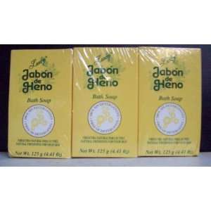  Lancry Jabon De Heno Bath Soap 4.41 Oz. 3 Pack Beauty
