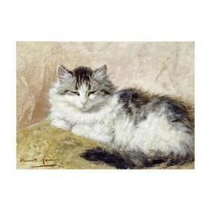  Henriette Ronner knip   A Cat Giclee