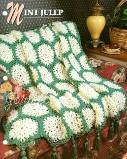 Mint Julep Afghan, Annies 2 strand crochet pattern  