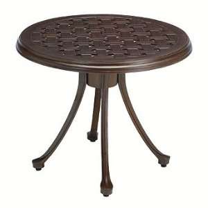  Provance Round Outdoor Side Table   Frontgate, Patio 