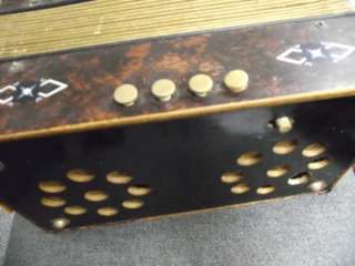 Hohner Accordion 10 Button antique  