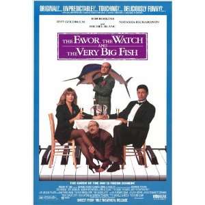  Favour, the Watch and the Very Big Fish,The Movie Poster 
