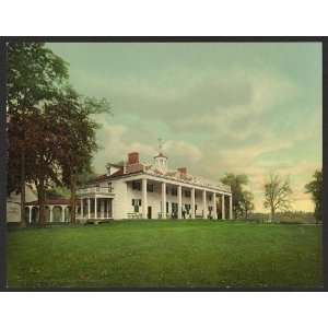    Photochrom Reprint of The Mansion, Mount Vernon