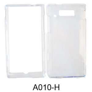  PHONE ACCESSORY FOR MOTOROLA TRIUMPH WX435 TRANS CLEAR Cell Phones 