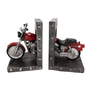  CHOPPERED ENDS Cool Motorcycle Bookends Book Ends