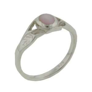  Oval Pink Mother Of Pearl Rings Pugster Jewelry
