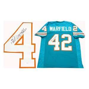  Paul Warfield HOF 83 Autographed / Signed Miami Dolphins 