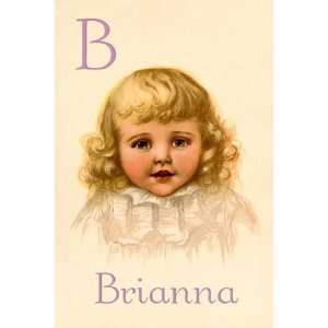  B for Brianna by Ida Waugh 12x18