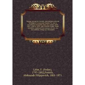   ), 1797 1882,Postels, Aleksandr Filippovich, 1801 1871 Litke Books