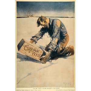   Crusoe Artist Walter Whitehead   Original Print Ad