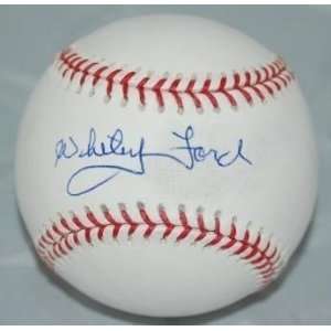  Whitey Ford Signed Ball   Official   Autographed Baseballs 
