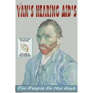   Aids For People on the Gogh by Wilbur Pierce 12x18