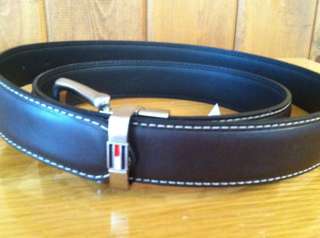 TOMMY HILFIGER Leather Reversible Belt   Dress/Casual   Brown/Black 