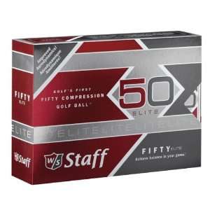  Wilson Staff 50 Elite Custom Personalized Golf Balls (12 