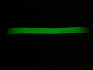 Glow In The Dark Tape 1 Inch Width x 1Foot Lengths, Photoluminescent 