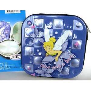  Disney Princess Tinkerbell CD Holder Case / Portable CD 