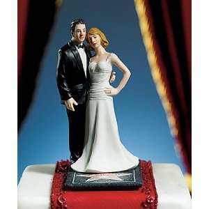  Hollywood Glamour Couple Stars for a Day Figurine Cake 