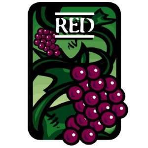  Red Grapes Postage Stamps