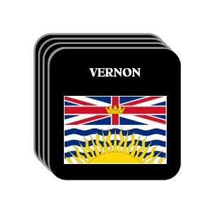  British Columbia   VERNON Set of 4 Mini Mousepad 