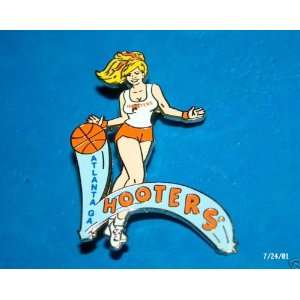  Hooters Atlanta Gerogia Basketball Girl Collectable Lapel 