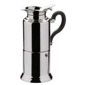  MIU France 3618 Espresso Maker, Stove Top, Stainless, 9 