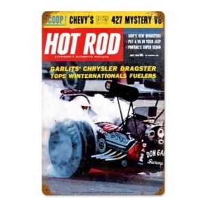  Hot Rod Magazine 1963 May Garlits Metal Sign