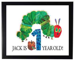 The Very Hungry Caterpillar WALL PRINT  