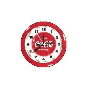  Coca Cola Coke Button Neon Wall Clock 20 Made In USA New 