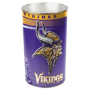  Minnesota Vikings NFL Tapered Wastebasket (15 Height) by 