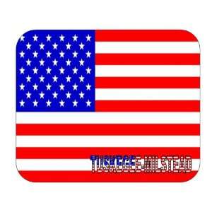  US Flag   Tuskegee Milstead, Alabama (AL) Mouse Pad 