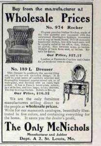 1903 McNichols furniture St. Louis, MO AD  