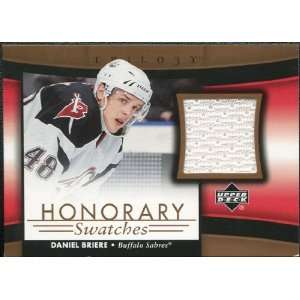   Trilogy Honorary Swatches #HSDB Daniel Briere Sports Collectibles