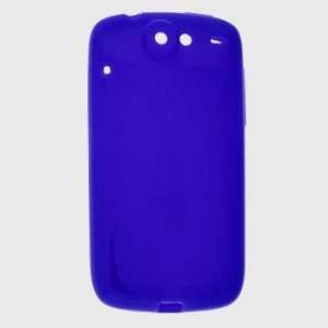  HTC Nexus One Crystal Solid Dark Purple Silicon Skin Case 
