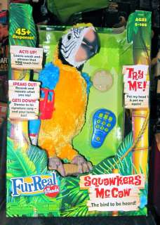 Squawkers McCaw Fur Real Friend New in Unopened Box  