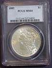 1882 **PCGS MS64** Silver Morgan Dollar   Beautiful Lu