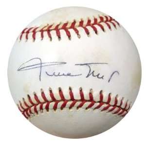  Willie Mays Autographed/Hand Signed NL Baseball PSA/DNA 