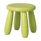 ikea mammut round stool yellow green white 
