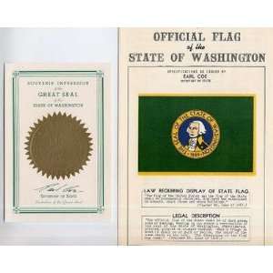   State Tourist Information Packet Song Seal Flag Postcards Everything