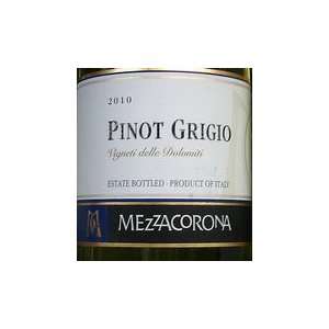  2010 Mezzacorona Pinot Grigio 750ml Grocery & Gourmet 