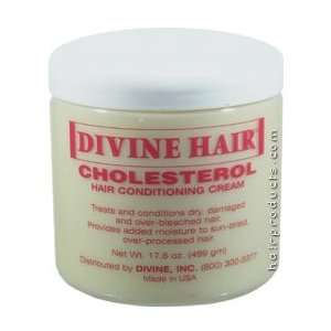  DIVINE HAIR Cholesterol Hair Conditioning Cream 17.6oz 