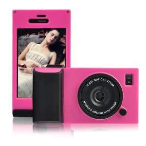  3 in 1 iCam iPhone 4 and 4S Jacket Pack MAGENTA 