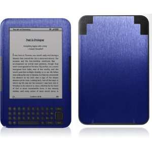  Metallic Blue Texture skin for  Kindle 3