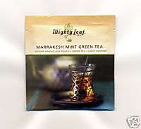 MIGHTY LEAF TEA MARRAKESH MINT GREEN TEA   5 POUCHES  