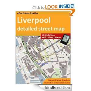 Map of Liverpool (UK) eBookWorldAtlas Team  Kindle Store