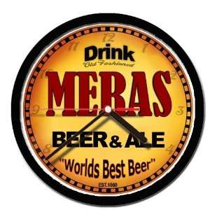  MERAS beer and ale cerveza wall clock 