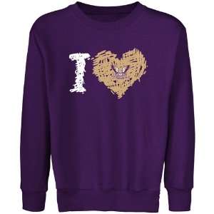  Westminster Griffins Youth iHeart Crew Neck Fleece 