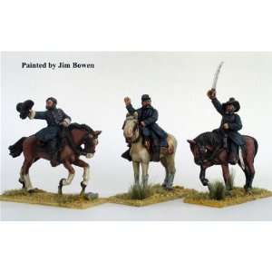  28mm American Civil War Union Generals Toys & Games